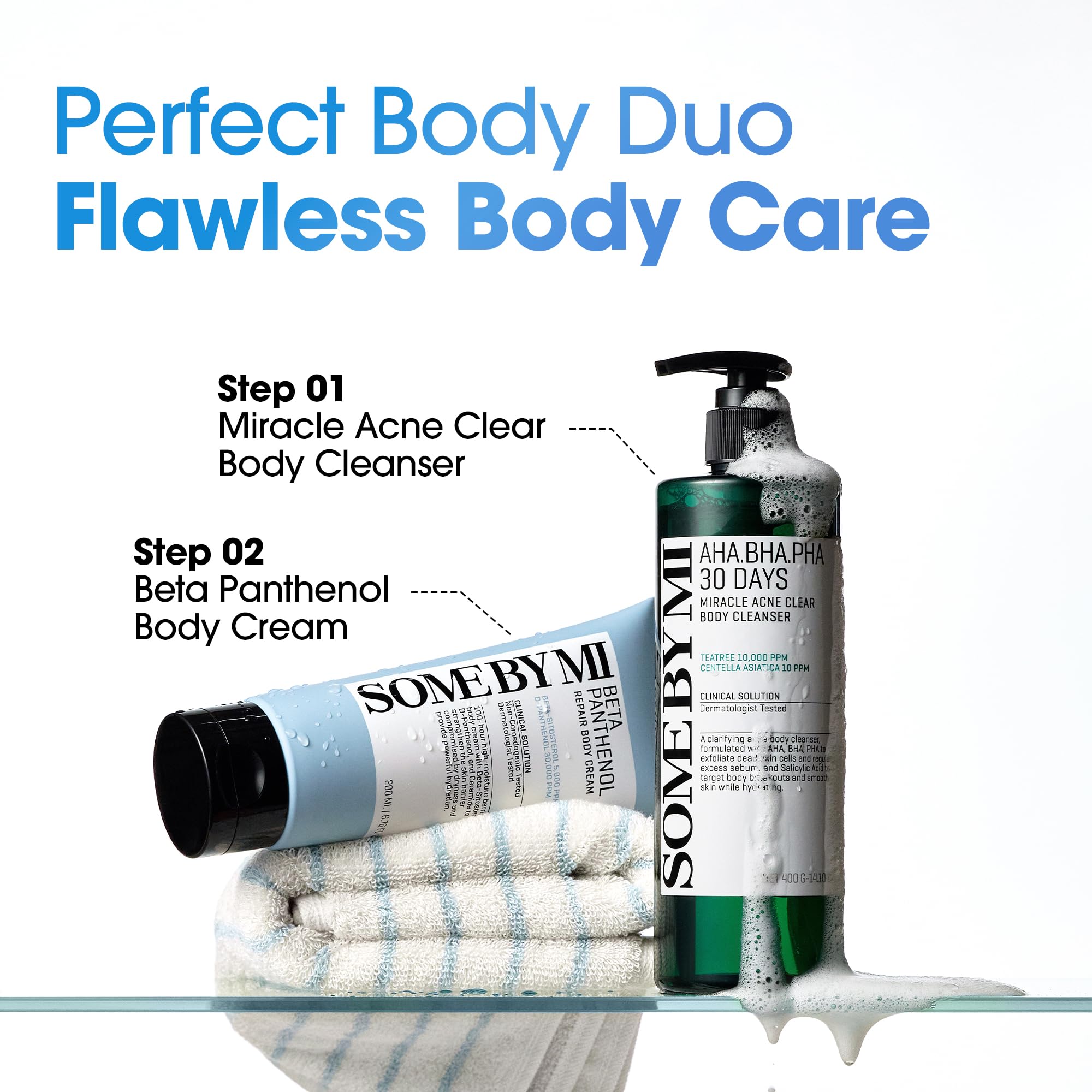 SOME BY MI Beta-Panthenol Repair Body Cream - 6.76Oz, 200ml - Hydrating and Redness-Soothing Daily Korean Panthenol Body Lotion - Rebuilds Body Skin Barrier for Sensitive Skin - Korean Skin Care - Image 7