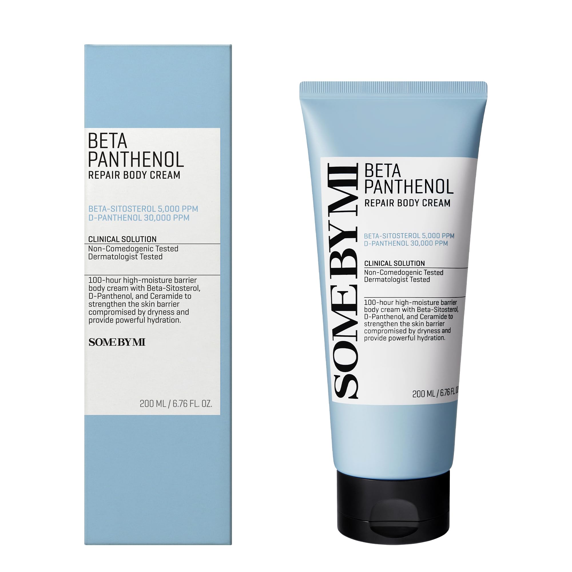 SOME BY MI Beta-Panthenol Repair Body Cream - 6.76Oz, 200ml - Hydrating and Redness-Soothing Daily Korean Panthenol Body Lotion - Rebuilds Body Skin Barrier for Sensitive Skin - Korean Skin Care - Image 9