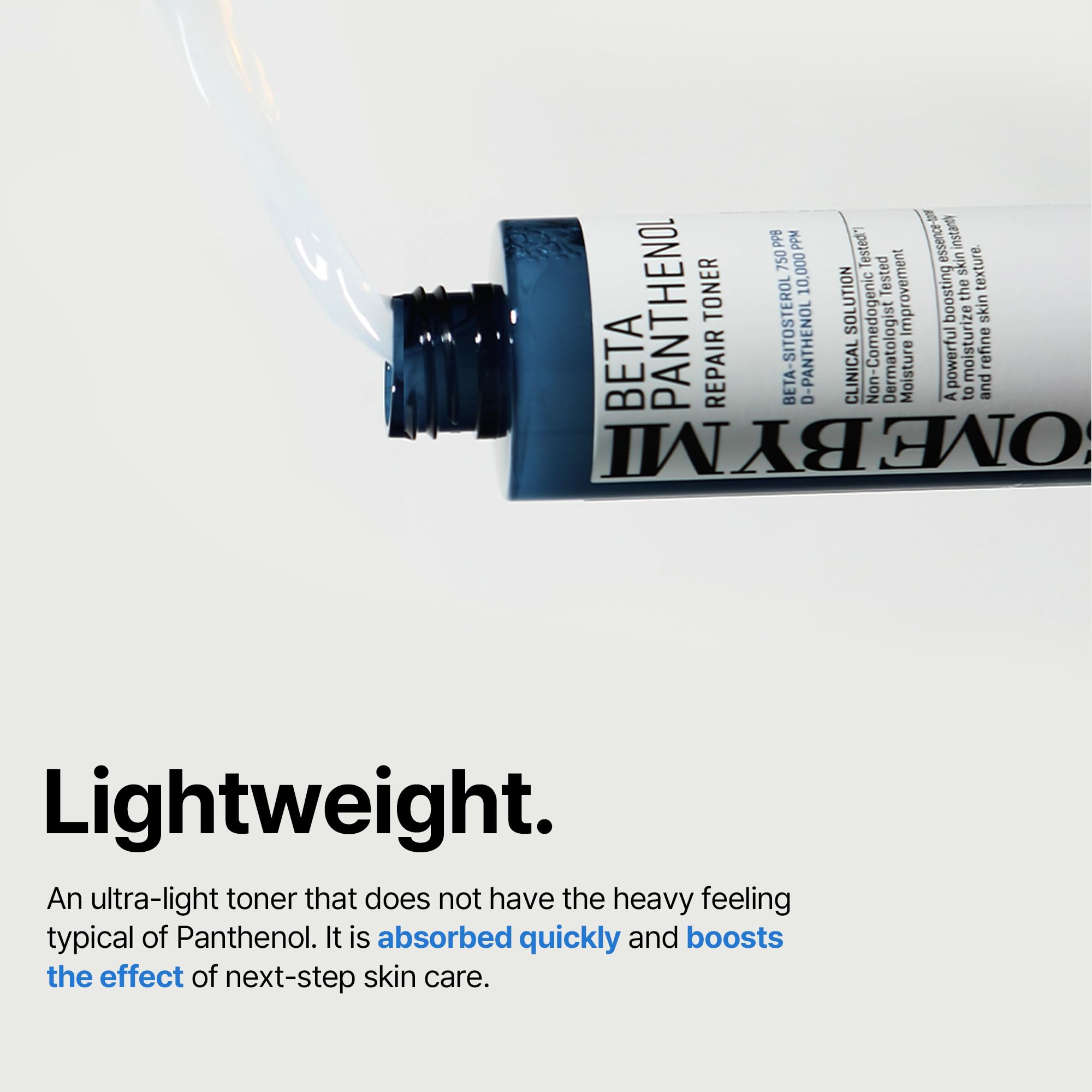 SOME BY MI Beta-Panthenol Repair Toner - 5.07Oz, 150ml - Daily Soothing Korean Toner for Face with Skin Moisturizing Effect - Rebuilding Skin Barrier with Panthenol for Milk Skin - Korean Skin Care - Image 3