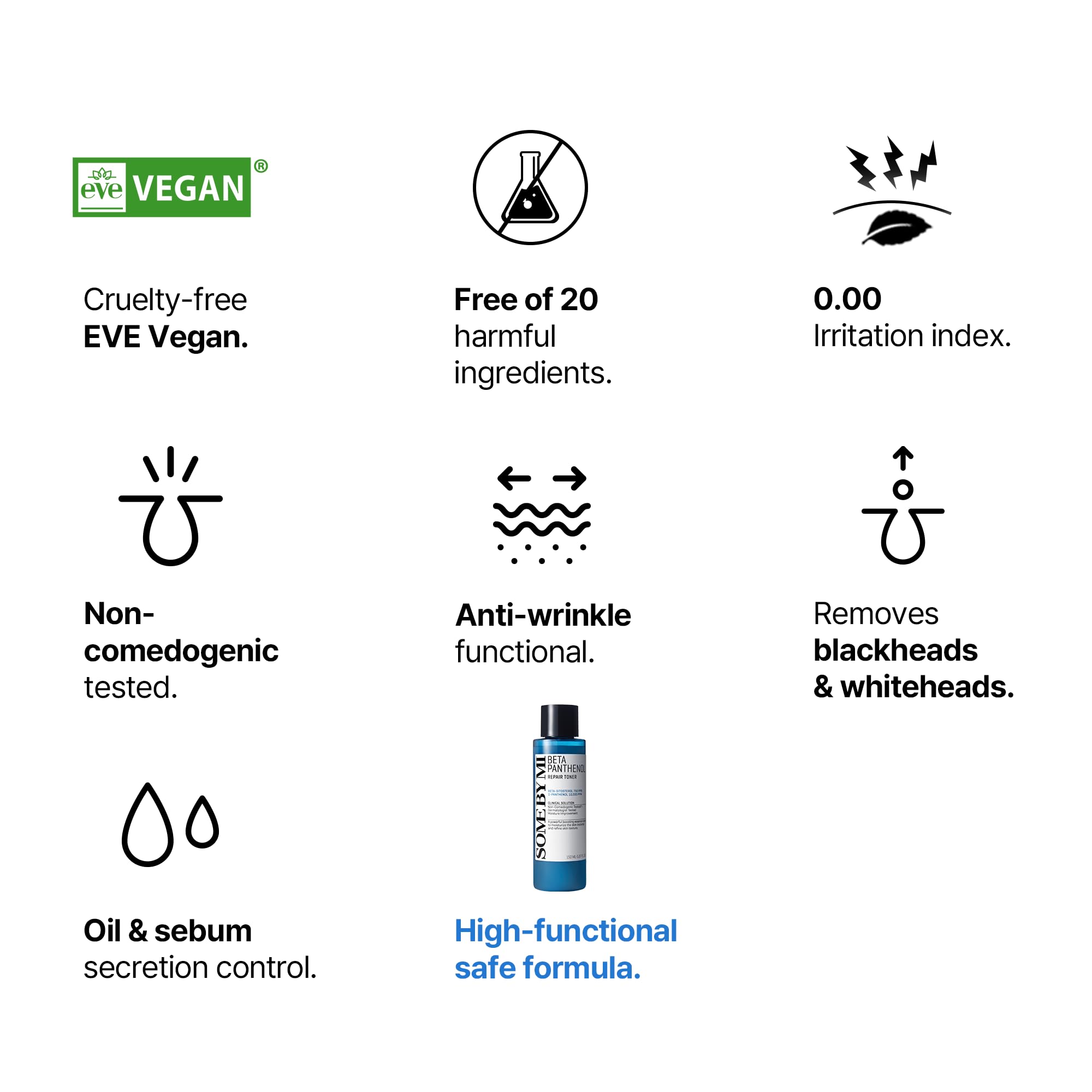 SOME BY MI Beta-Panthenol Repair Toner - 5.07Oz, 150ml - Daily Soothing Korean Toner for Face with Skin Moisturizing Effect - Rebuilding Skin Barrier with Panthenol for Milk Skin - Korean Skin Care - Image 5