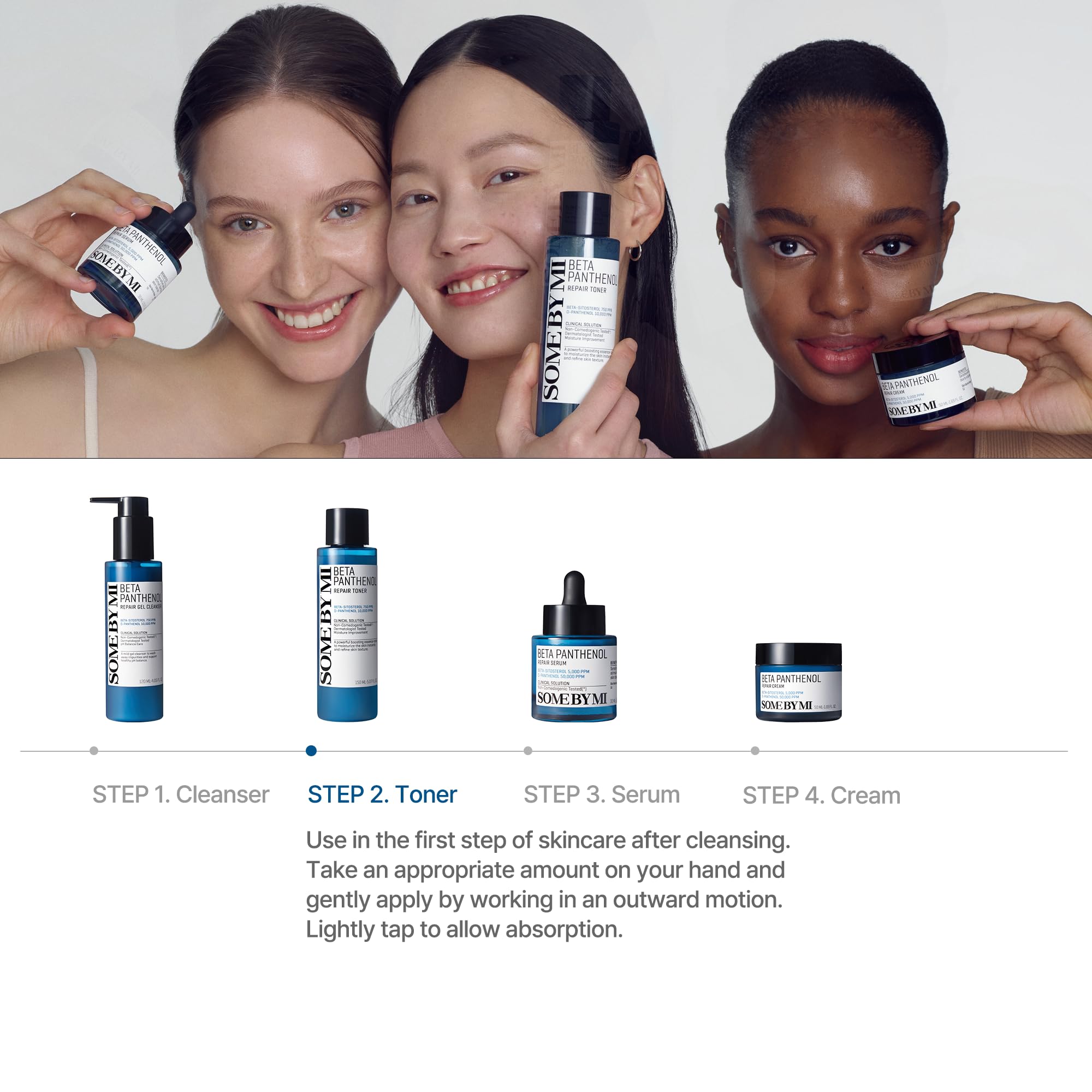 SOME BY MI Beta-Panthenol Repair Toner - 5.07Oz, 150ml - Daily Soothing Korean Toner for Face with Skin Moisturizing Effect - Rebuilding Skin Barrier with Panthenol for Milk Skin - Korean Skin Care - Image 7