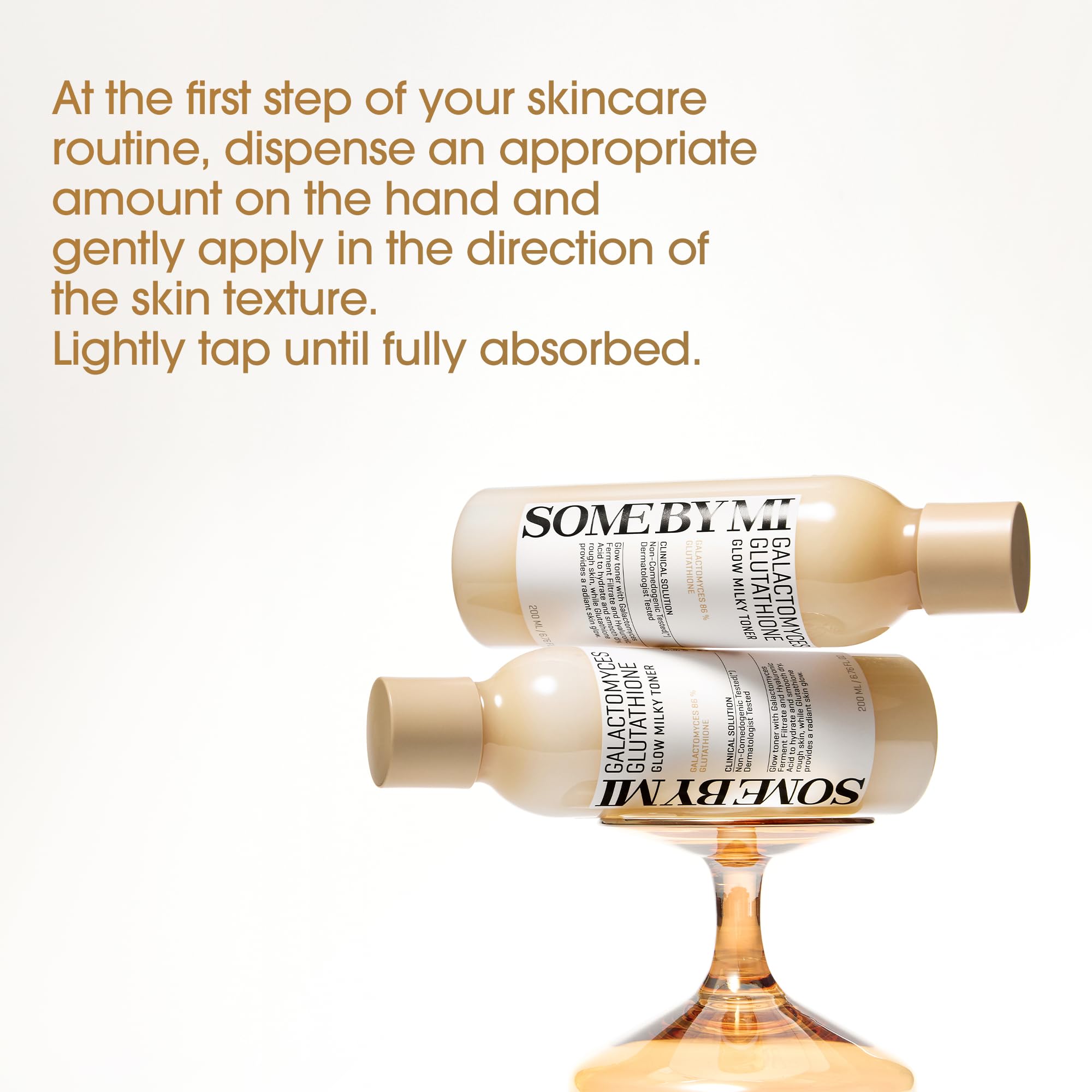 SOME BY MI Galactomyces Glutathione Glow Milky Toner - 6.76Oz, 200ml - Hydrating Korean Milky and Rice Toner with Glutathione & Vitamin C for Smooth, Radiant Skin - Korean Skin Care - Image 6