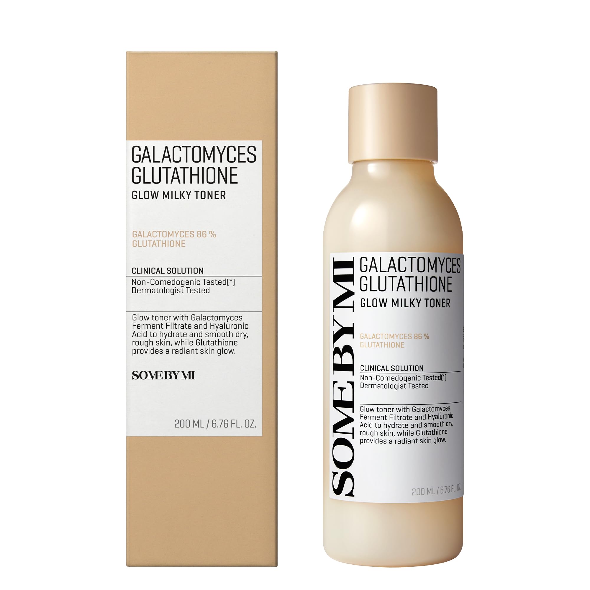 SOME BY MI Galactomyces Glutathione Glow Milky Toner - 6.76Oz, 200ml - Hydrating Korean Milky and Rice Toner with Glutathione & Vitamin C for Smooth, Radiant Skin - Korean Skin Care - Image 9