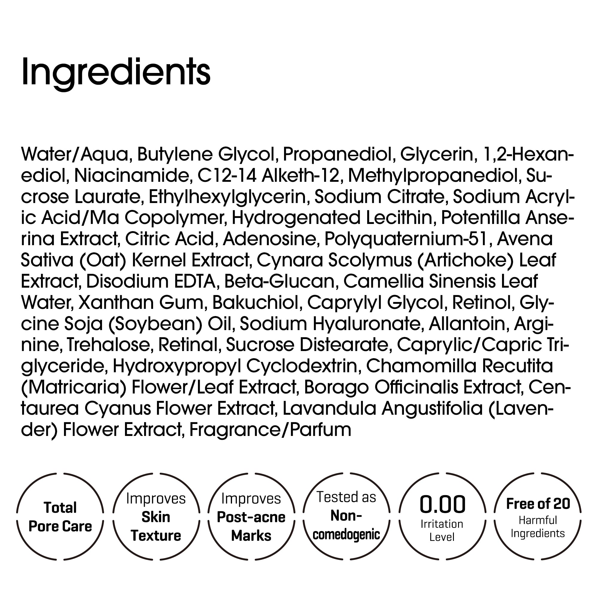 SOME BY MI Retinol Bakuchiol Bubble Toner – 3.4oz, 100ml – Korean Retinol Face Toner for Glass Skin – Hydration, Radiance & Calming Care with Hyaluronic Acid, Centella & Niacinamide – Korean Skin Care - Image 9