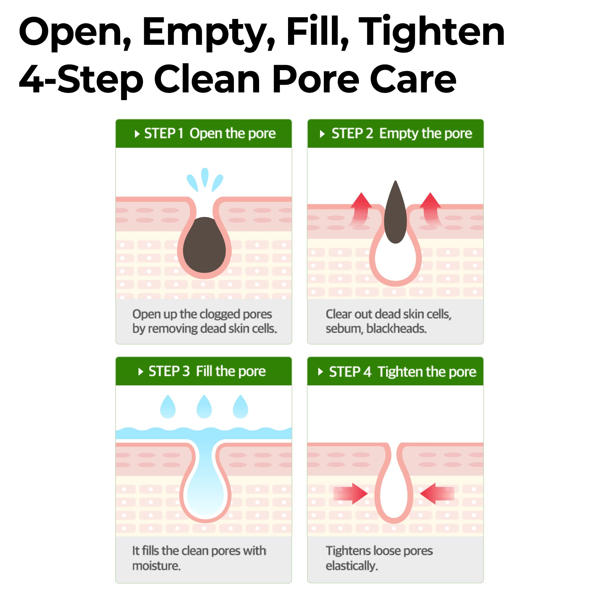 SOME BY MI Super Matcha Pore Clean Clay Mask - 3.52Oz, 100g - Made from Match Water for Sensitive Skin - Skin Moisturizing Effect with Sebum and Pore Care - Korean Skin Care - Image 4