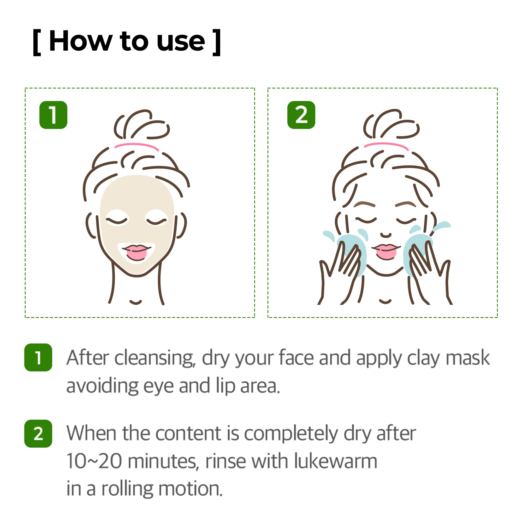SOME BY MI Super Matcha Pore Clean Clay Mask - 3.52Oz, 100g - Made from Match Water for Sensitive Skin - Skin Moisturizing Effect with Sebum and Pore Care - Korean Skin Care - Image 7