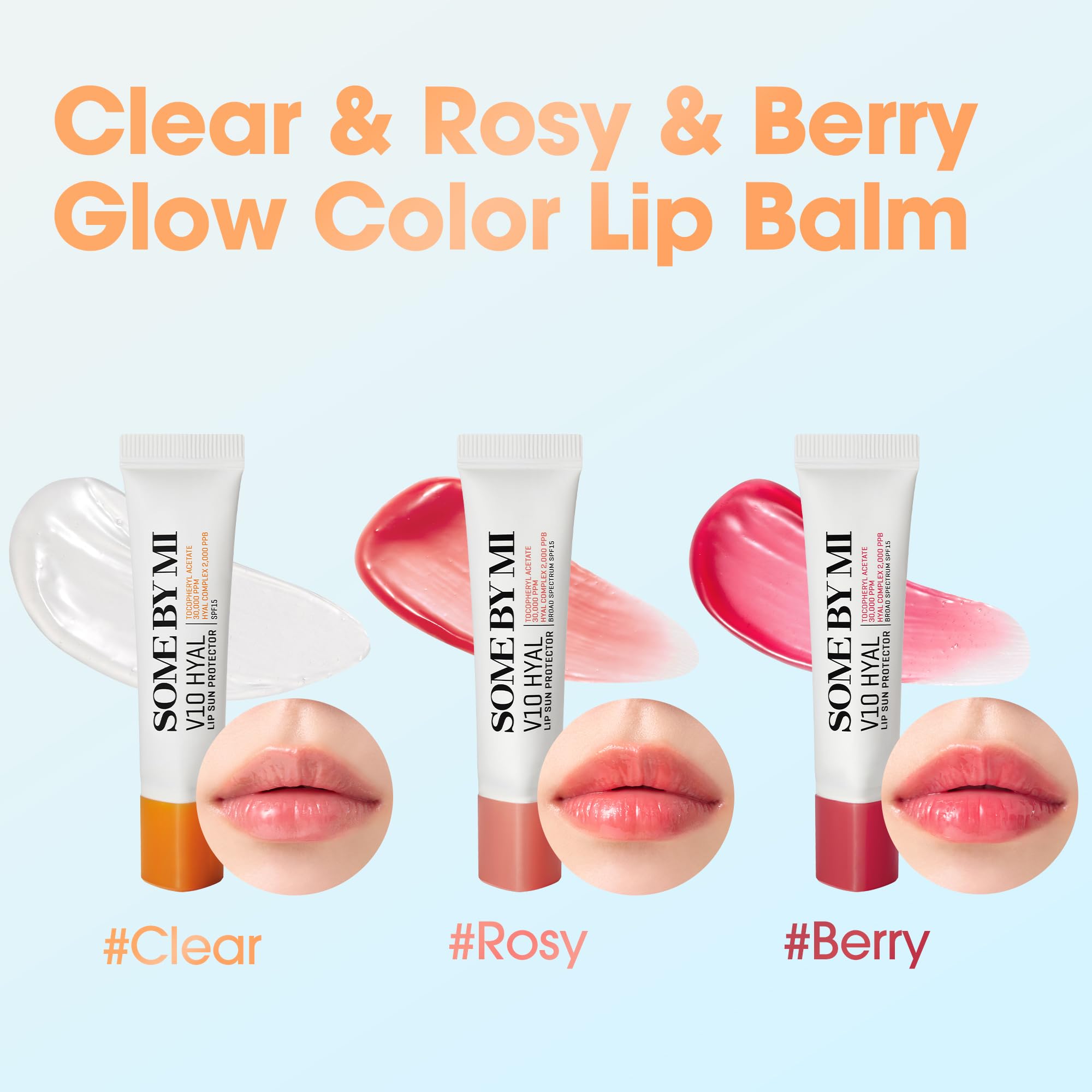 SOME BY MI V10 Hyal Air Fit Sunscreen & 2EA Lip Sun Protector Clear - Image 8